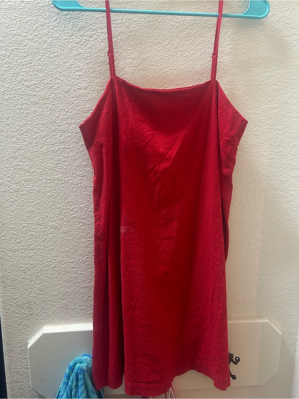 a new day Red Sleeveless Slip Dress